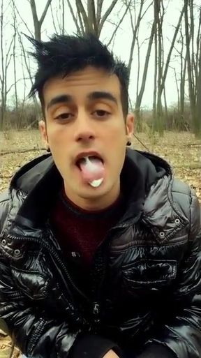 I Found Straight Friends Condom After Night Picnic, so I Enjoy His Cum