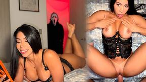 I Thought I Was Alone On Halloween... But Ghostface Took Me By Surprise And Fucked Me Mercilessly