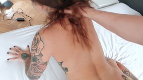tattooed amateur with big ass and pretty pussy mari galore fucked