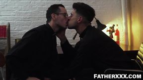 FatherXXX.com - Forbidden nightly raw fucks with the holy father
