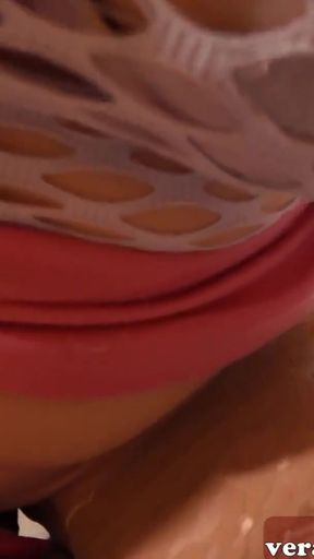 Powerful moment from "Chubby blonde slut met online for a real German sex date"