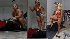 Licking the Sweaty Goddess - Eating Skin*