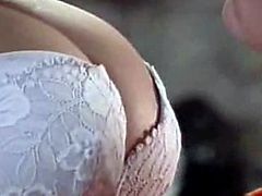 Kira kener on the kitchen counter