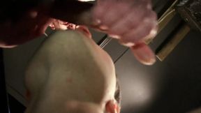 Fucked barebakc by his best friend with creampie surprise
