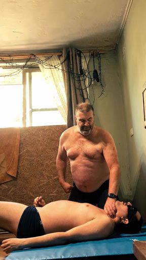 Silver Daddy Boxer Vs Jobber: Strength, Submission, and Tension