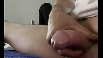 Man masturbates and cums multiple times
