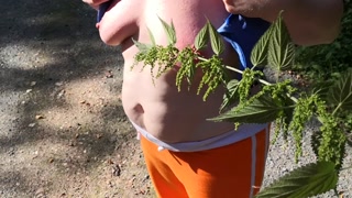 Public nettles in bra - directors cut
