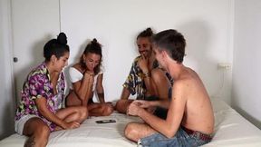 Group Sex Amateur in bed