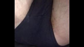 Farting black briefs