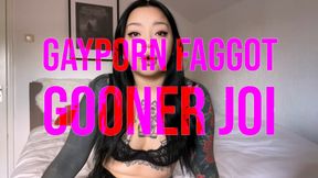 Gay Porn Faggot Gooner JOI