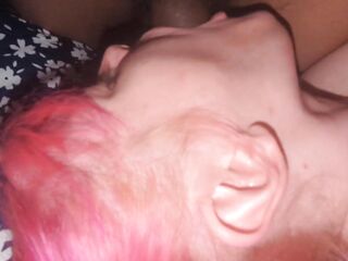 Drilled queen of hearts and pink pigtails….deepthroat
