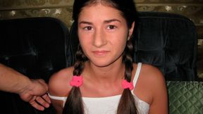 Good slender teen Nessa Shine likes hard sex so freaking much