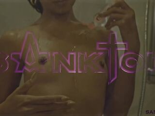 SANKTOR - SLENDER ORIENTAL SWEETHEART WITH PETITE TITTIES IN THE SHOWER