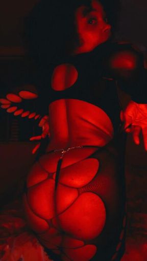 Slow motion, let this ebony goddess take control of your mind, body and spirit.