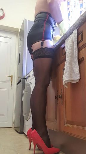 Was a little horny washing up today.