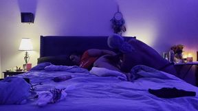 bbw woke up to strap by lesbian