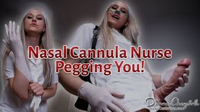 Nasal Cannula Femdom Nurse Pegging You