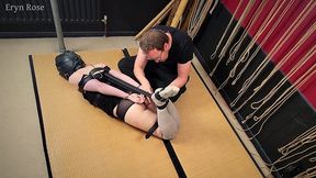 sensory deprivation bondage with christian red