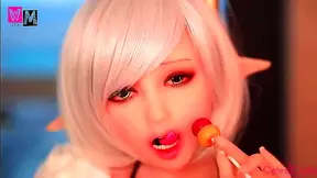 Sexy AnimeElf Doll Desires Cock In Fantasy Japanese Teen Scene