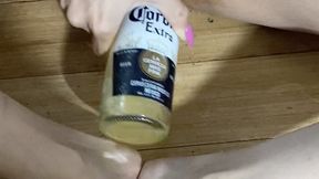 Corona bottle masturbation