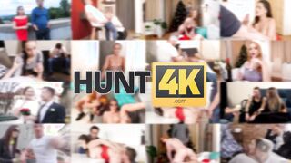 HUNT4K. Woman doesnt feel shy to be penetrated into front of hubby