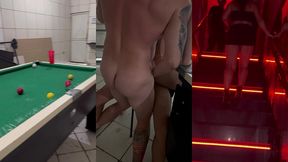 foi jogar sinuca contra 3 comedores e acabou fazendo ate dp