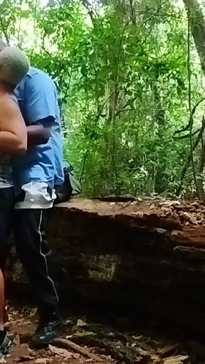 Passenger Caught the Bus Driver in the Woods