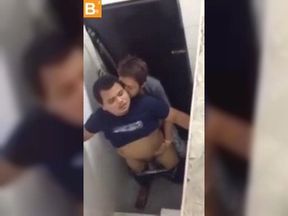 Public toilet gay