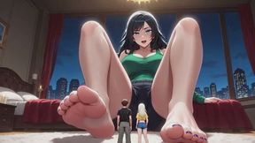 Giantess Fantasies #25B: Confessions of a Bratty Giantess Sole Siren (Animated)