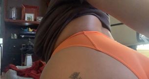 Showing off my fat ass