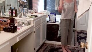 Stepmom Steals the Show Petite Tia Stone Goes from Sweet to Slick in Sizzling Shower Suck Fest