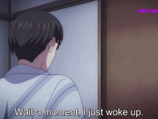 Unfaithful Wife Cheats on Her Husband with His Perv Friend - Uncensored Hentai(Eng Sub)