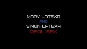 fucked him and made him to ejaculate inside her - mari latexa and simon latexa real sex