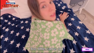 Stuck in My Pants! How Much Cum Did it Take For Her to Slip Out of The Trap?