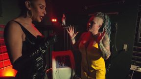 Stunning Shemale Gives Electro