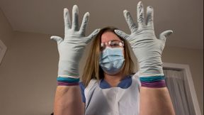 Triple Glove Dental Exam