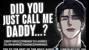 [M4F] Accidentally Calling Your Roommate Daddy. (Audio Porn)