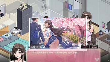 NTR aholic [Hentai game PornPlay] Ep.3 Chiho have wild fantasy of fucking her landlord while she masturbate with a dildo