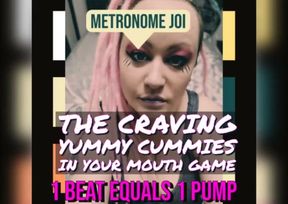 Metronome JOI Crave Cummies as You Jerk off to My Voice
