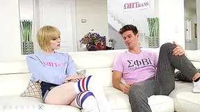 Blowjobs And Tiny Tits Gets Nailed By Big Cock, Frat Meeting Extrodi - Holly Wood And Ella Hollywood