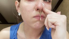 Slippery, Green & Endless – Extreme Nose Blowing