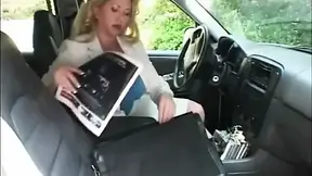 Aroused older woman with massive boobs enjoys a sensual box licking and pounding in