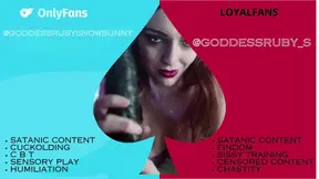Succubus and Devil indulge in sinful stroking session