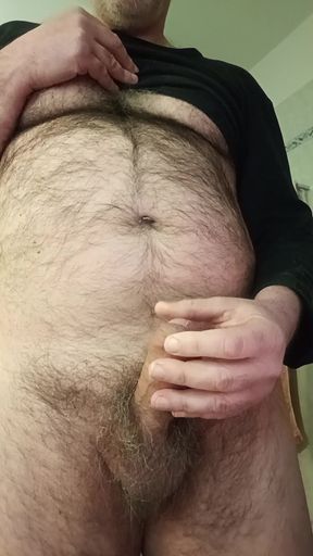 I Happily Cum in My Friend's Bathroom
