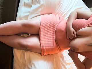 Boyfriend Rails Girlfriend Doggy Style in Hotel Room by Window