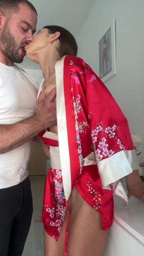 Japaness Role Play Pussy Licking by Adam Costa