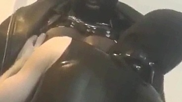 BDSM Interracial: Black Muscle Dominates Submissive Lad
