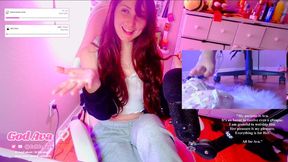 3/30 AVAVOD: LATE NIGHT PRINCESS ⋆˚࿔ - #findom #egirl #twitch #mommy #feet #gamergirl #goddess