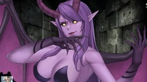 18 YEARS ELVEN ON A FUTANARI BDSM SESSION - ESCAPE DUNGEON 2