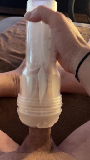 fleshlight crystal jerk off and caught